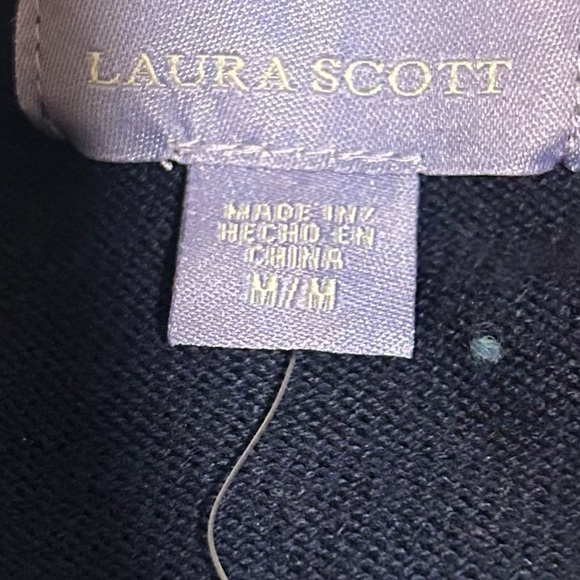 Laura Scott Women's Long Sleeve Lightweight Knit Sweater Size Medium NWT - Picture 7 of 9